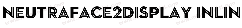 Neutraface2Display Inline字体转换